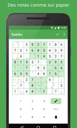 Sudoku - Gratuit & Français 3