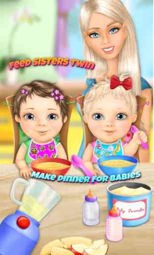 Sweet Baby Girl Twin Sisters 3