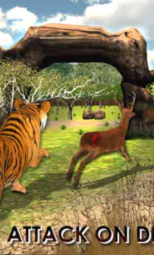 Tigre sauvage Jungle Hunt 3D 2