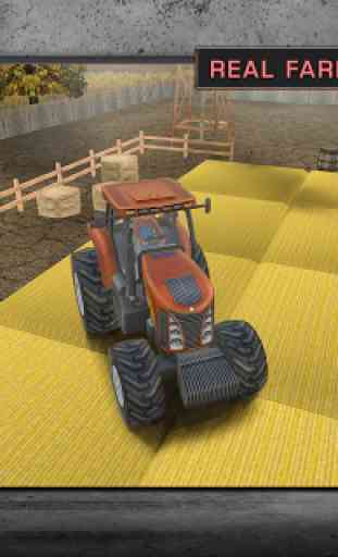 Tracteur agricole 3D Parking 3