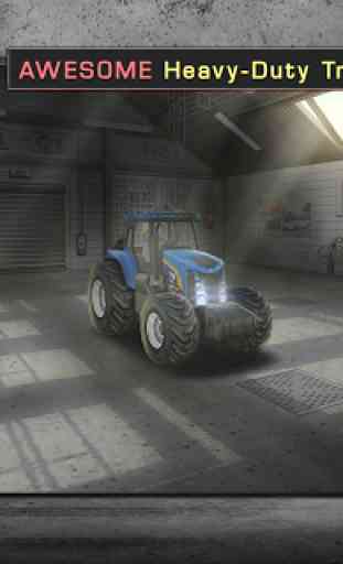 Tracteur agricole 3D Parking 4