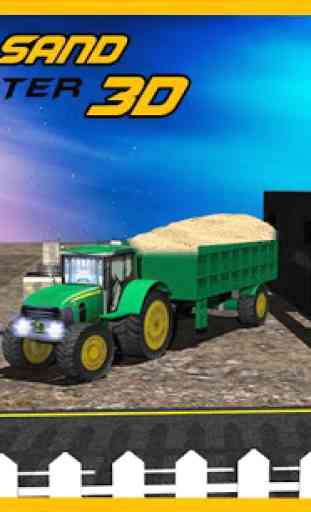 tracteur sable transporteur 3d 1