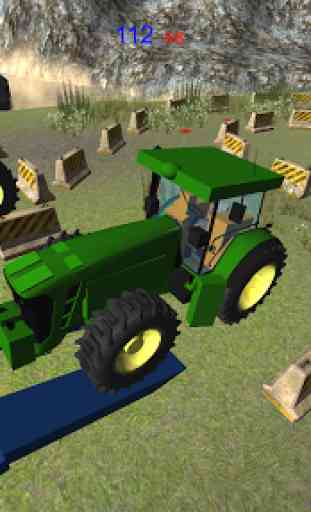 Tracteur Transporteur 3D 3