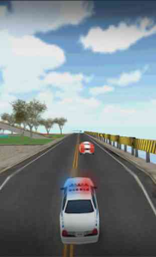 Traffic Police Car Driving 3D 2