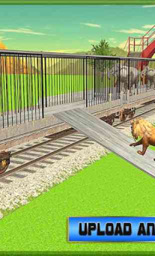 train transport: zoo animals 1