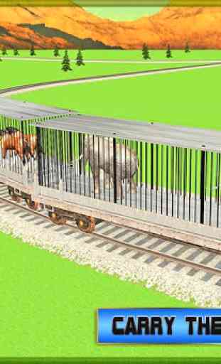 train transport: zoo animals 2