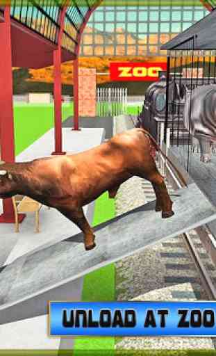 train transport: zoo animals 3