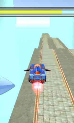 Turbo Flying Car Race 3