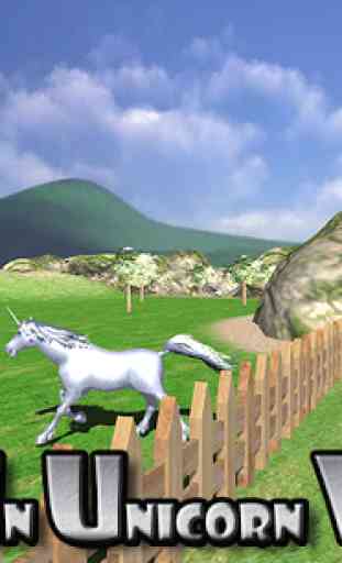 Unicorn Horse Mountain Sim 3D 2