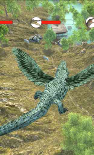 Voler sauvag Attaque Crocodile 2