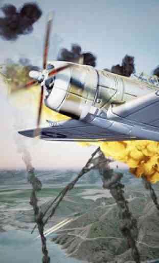 World Warplane War:Warfare sky 3