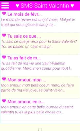 15 000+ Messages SMS d'amour ♥ 3
