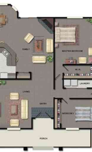 3D Home Designs Layouts 3