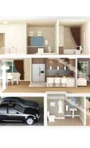 3D Home Designs Layouts 4