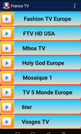 All France TV Channels 3