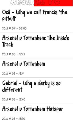 Arsenal on the GO 3