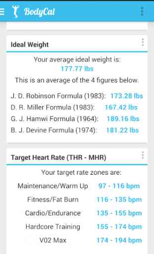 BodyCal (IIFYM, BMI, Body Fat) 3