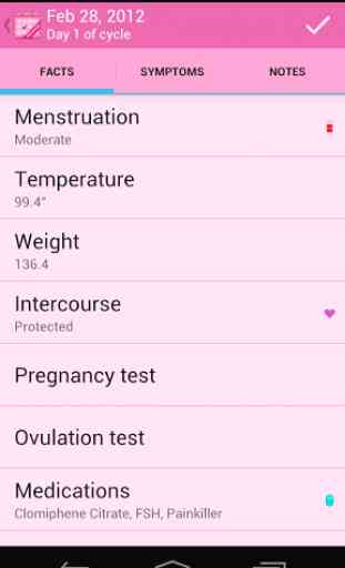 Calendrier Menstruel Premium 2