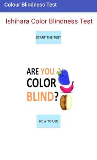 Colour Blindness Test 1