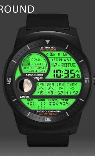 F04 WatchFace for Android Wear 2