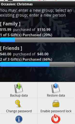 Gift List Manager 1