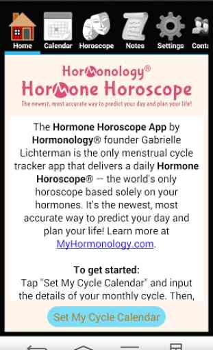 Hormone Horoscope 2
