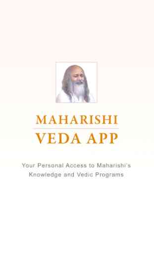Maharishi Veda 1