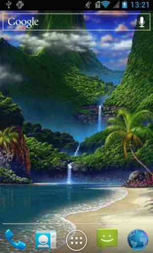Paradise island live wallpaper 1