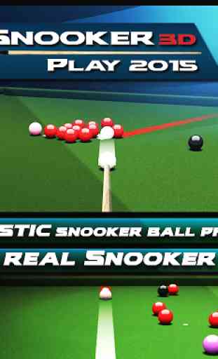 Pro Snooker 3D Play 2015 3