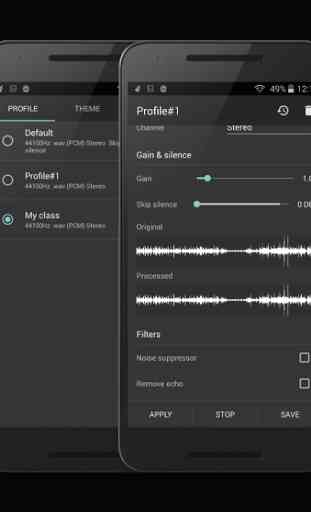 Recordr - Dictaphone Pro 3