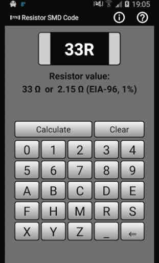 Resistor SMD code calculator 4