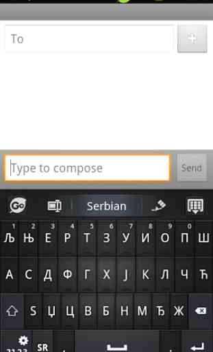 Serbian for GO Keyboard 1