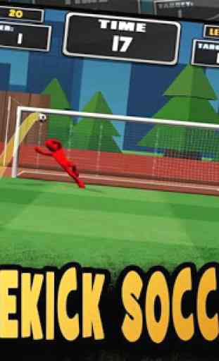 Stickman Freekick Soccer Hero 3