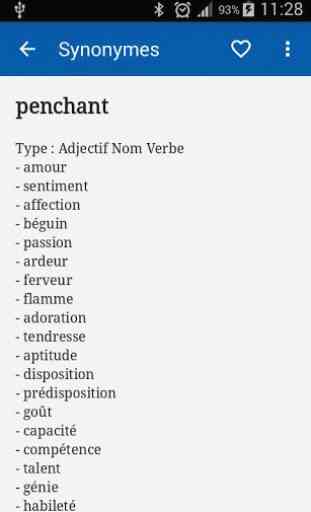 Synonyme français 3