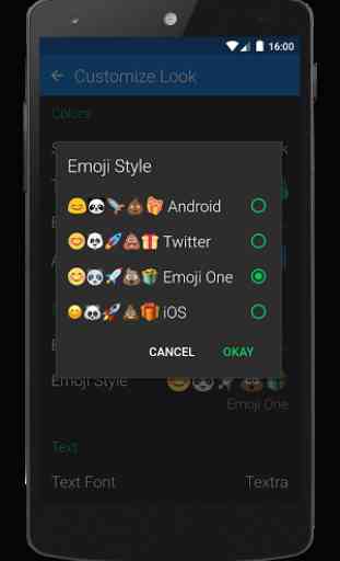 Textra Emoji - Emoji One Style 1