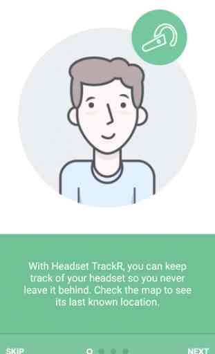 TrackR headset - Locate & Find 2