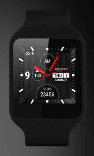 Watch Face Black Style 2