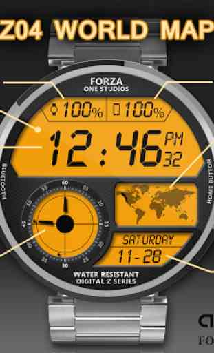 Watch Face Z04 Android Wear 1