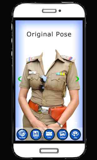Women Police Dress Photo Suit 1