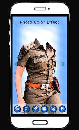 Women Police Dress Photo Suit 4