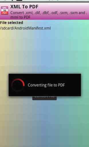 XML to PDF 3