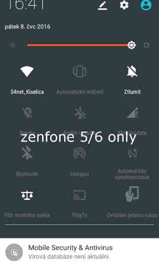 Xperia theme for ZenUI 2