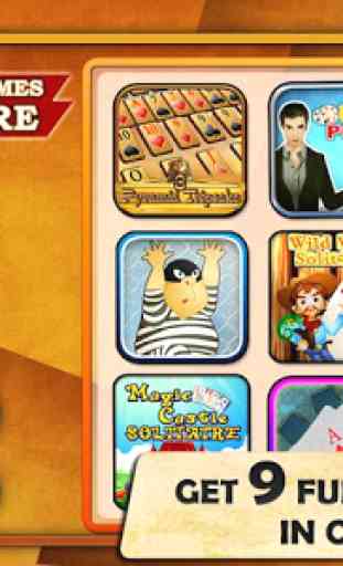 9 Fun Card Games - Solitaire 1