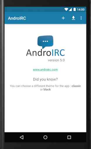 AndroIRC 1