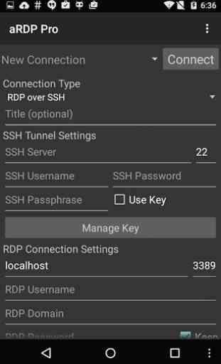 aRDP: Secure RDP Client 2
