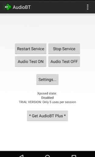 AudioBT: BT audio GPS/SMS/Text 1