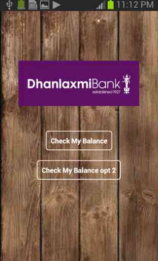 Bank balance checker 2