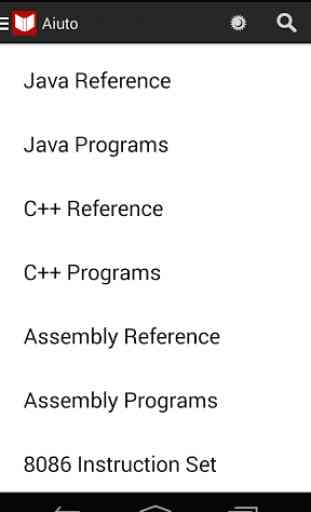 C++, Java Programs & Reference 1