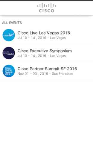 Cisco Events 2