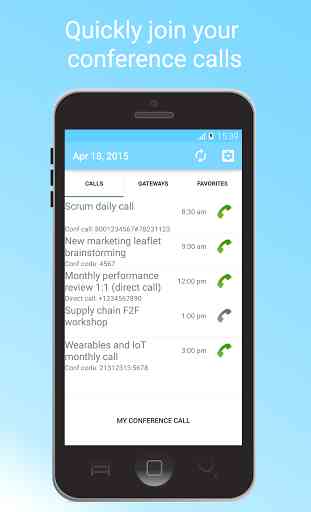 Conference Call Dialer Pro 1